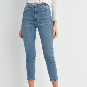 Just black denim the perfect mom jean size 29